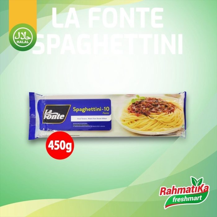 La Fonte Spaghettini 10 Pasta 450 gr