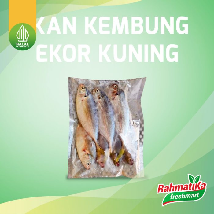 Ikan Kembung Ekor Kuning 700 gr