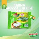 Emina Slice Cheese Mozzarella / Keju Mozzarella 75 gr