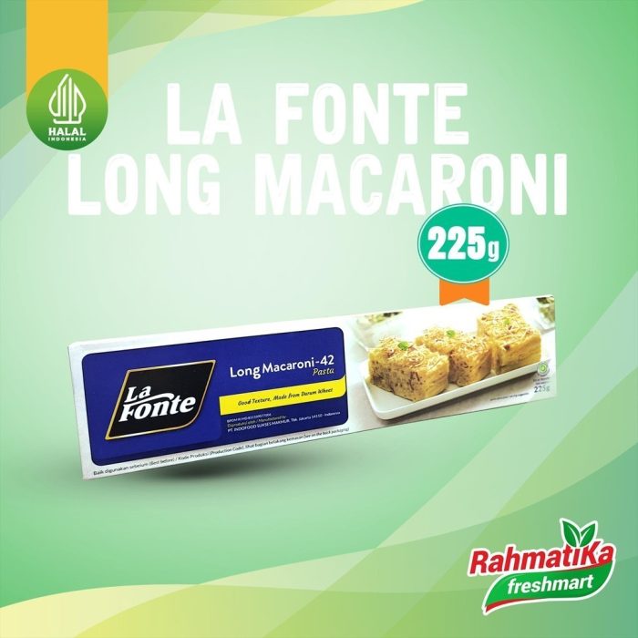 La Fonte Long Macaroni 42 Pasta 225 gram