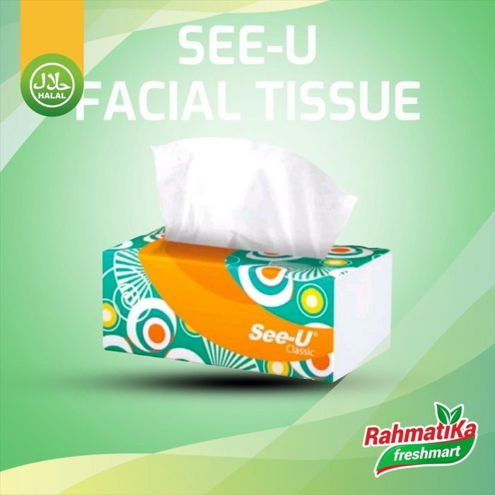 See-U Classic Facial Tissue 250 Sheets 2 Ply