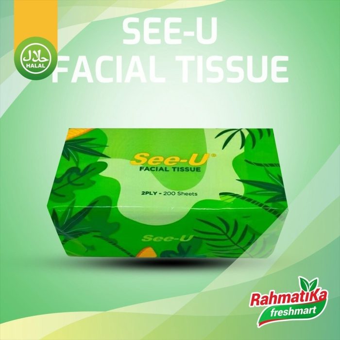 See-U Facial Tissue 200 Sheets 2 Ply