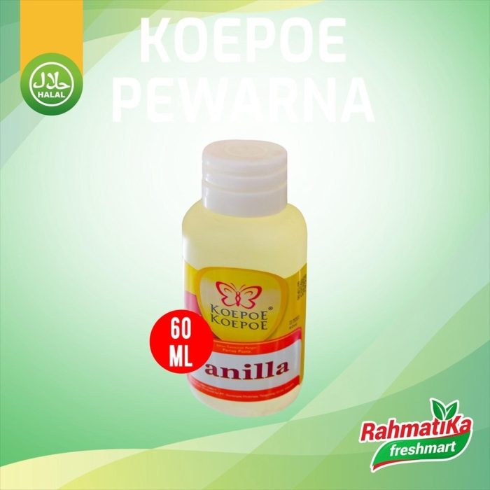 Pasta Vanilla Koepoe Koepoe / Campuran Perisa dan Pewarna 60 ml