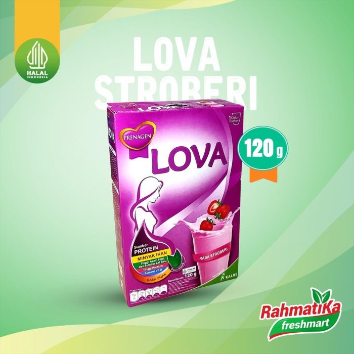 Prenagen Lova Rasa Stroberi 120 gram