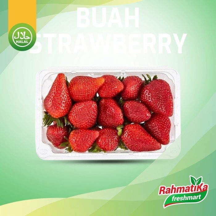 Buah Strawberry Segar / Stroberi Fresh (1 Pack)