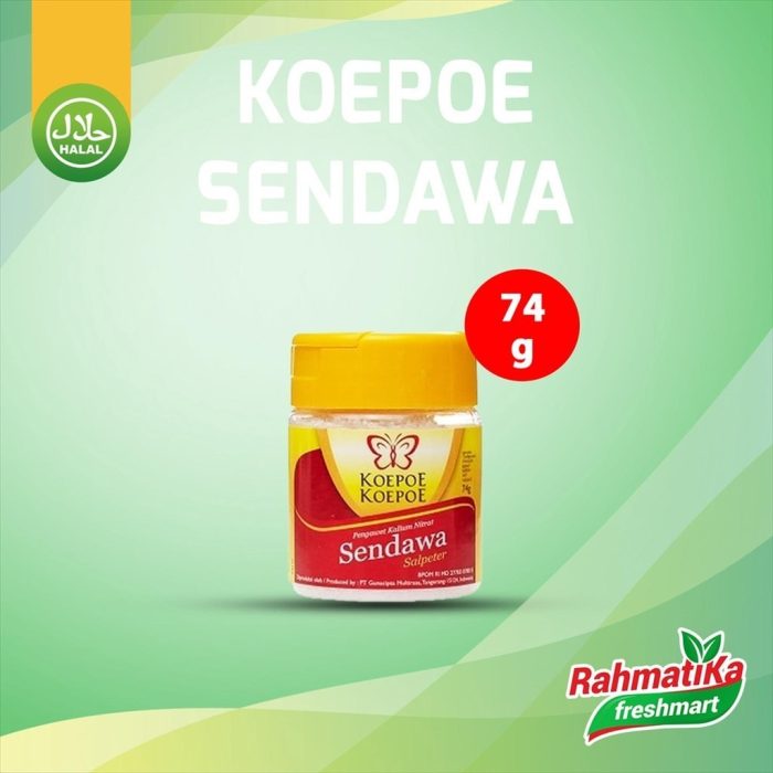 Koepoe Koepoe Pengawet Kalium Nitrat Sendawa / Salpeter 74 gr