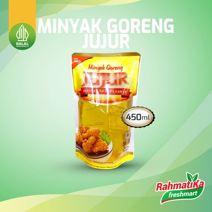 Jujur Minyak Goreng Sawit 450 ml (Pouch)