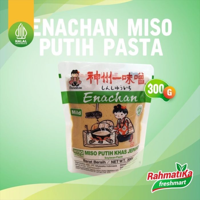 Japanese Enachan Shiro Miso Paste / Tauco Putih Jepang Halal 300 gram