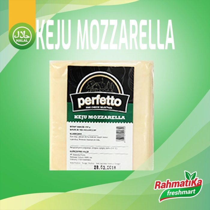 Perfetto Mozzarella / Keju Mozarela Olahan 250 gram