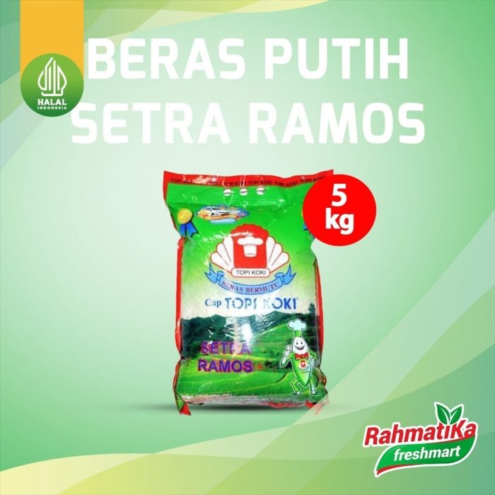 Beras Topi Koki Setra Ramos 5 Kg