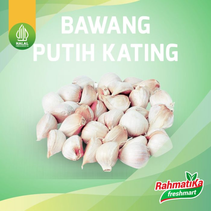 Bawang Putih Kating Bersih / Bawang Putih Cating Berkualitas 1 Kg