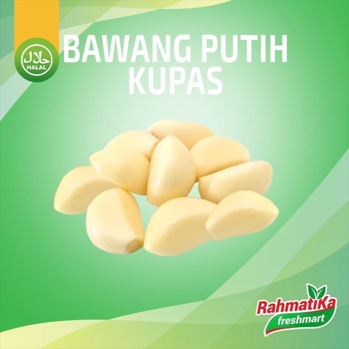 Bawang Putih Kating Kupas / Bawang Putih Cating Kupas 1 Kg