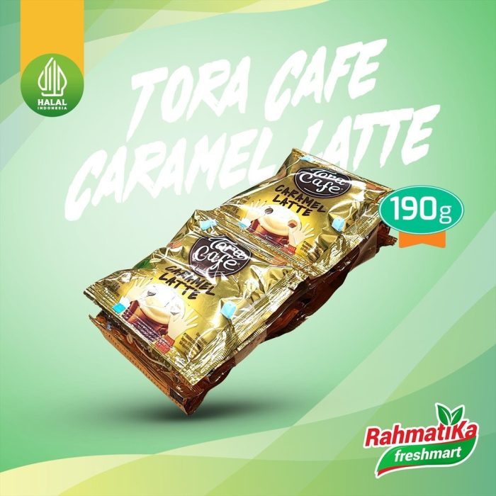 Tora Cafe Caramel Latte (19gram x 10sachet)