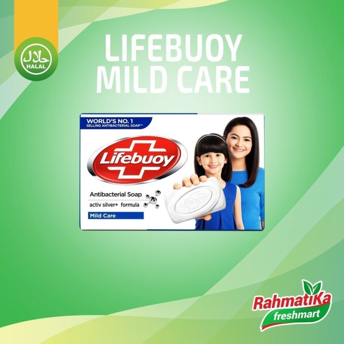 Lifebuoy Mild Care / Sabun Mandi Batang Antibacterial 76 gram