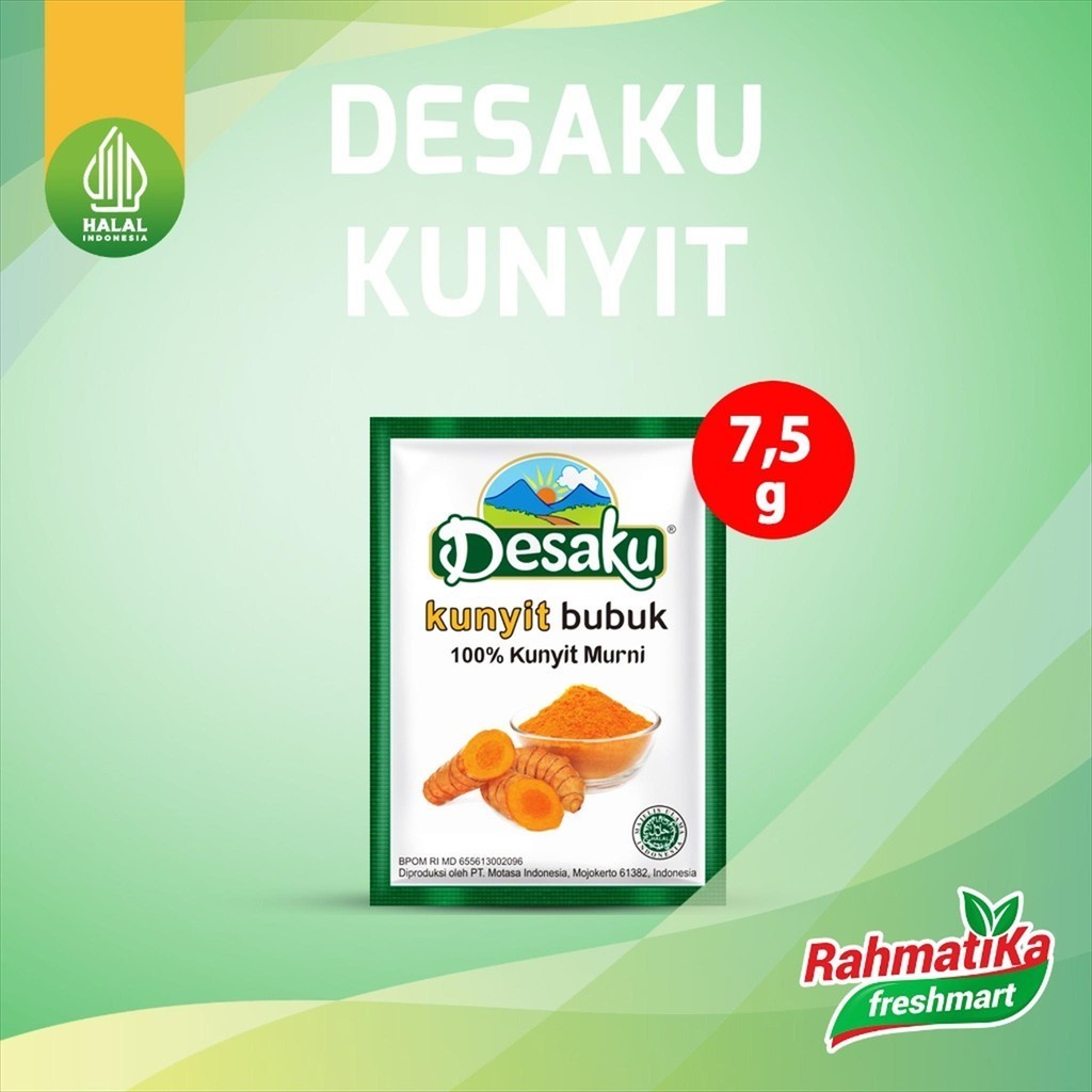 Desaku Bumbu Kunyit Bubuk 7.5 gr