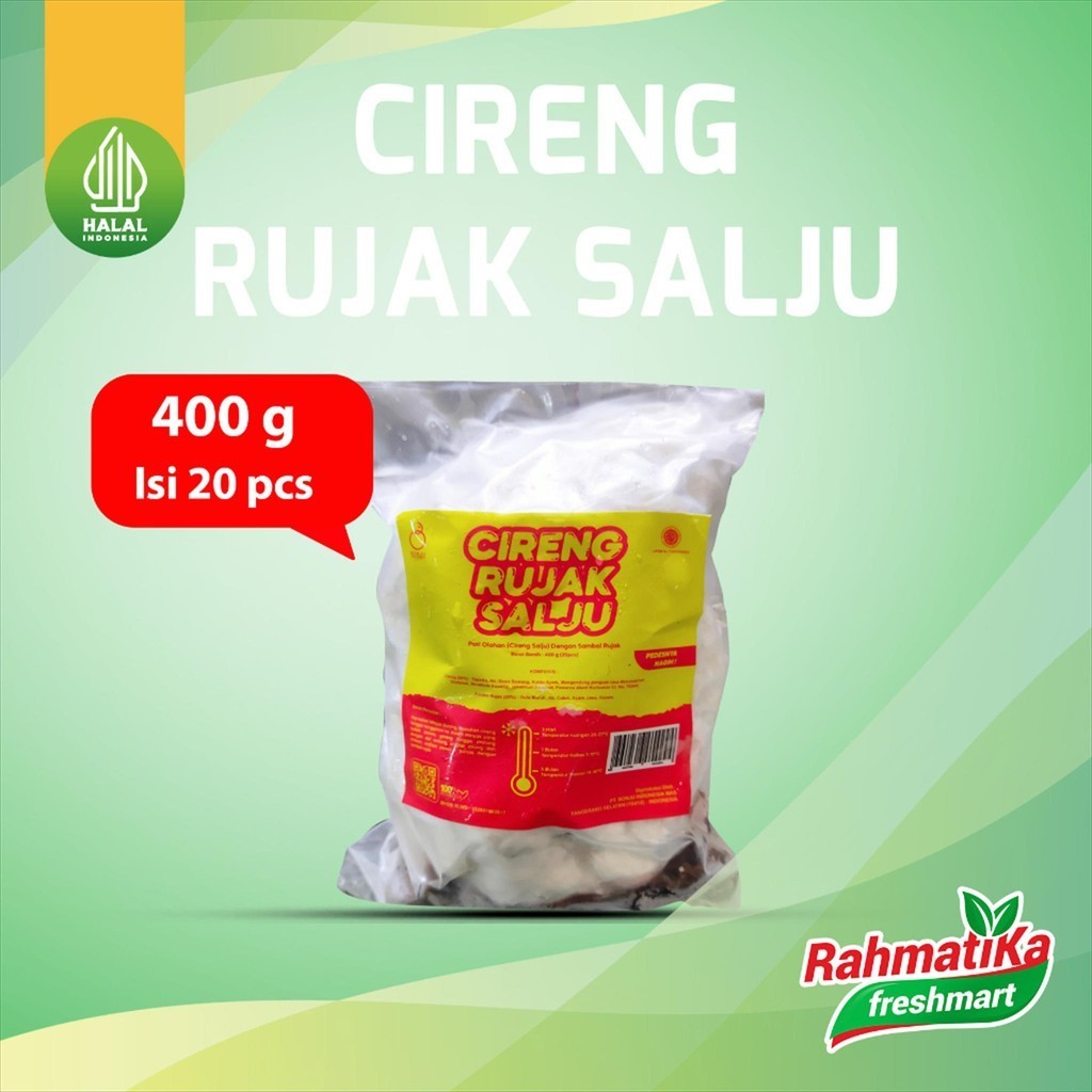 Bonju CIreng Rujak Salju Isi 20 Pcs 400 gr