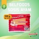 Belfoods Uenak Sosis Ayam 500 gr Isi 15