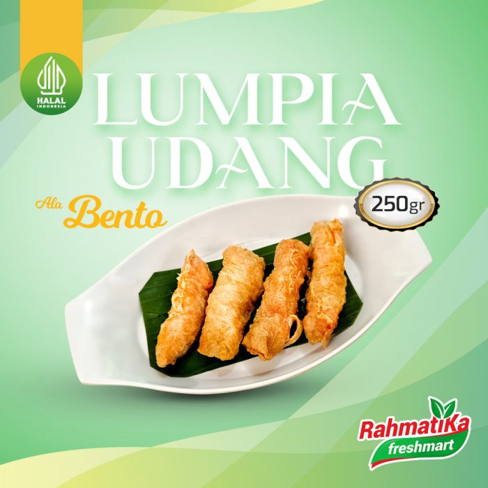 Lumpia Udang Home Made Rahmatika Food 250 gr