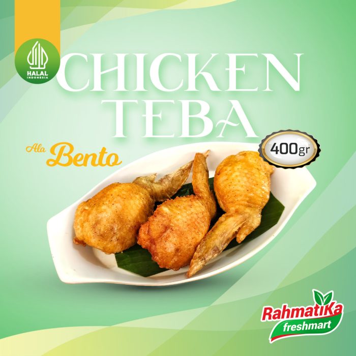 Chicken Teba  Home Made Rahmatika Food 400gr