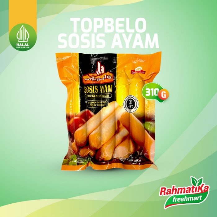 Top Belo Sosis Ayam / Chicken Sausage 310gr Isi 5