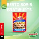 Besto Bratwurst Sosis Sapi Bakar 500 gr Isi 6 Pcs