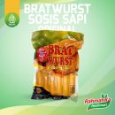 KINGFOOD Sosis Sapi Bratwurst Original Mini 500 gr Isi 12