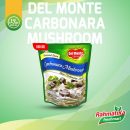 Del Monte Carbonara Mushroom / Saus Carbonara Jamur 180 gram