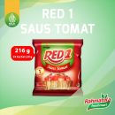 RED 1 Saus Tomat 216 gr Isi 24 Sachet