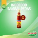 Indofood Sambal Pedas / Saos Kemasan Botol 335 ml