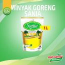 Sania Minyak Goreng Refill / Minyak Goreng Sawit 1 Liter