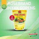 Rose Brand Minyak Goreng Refill 2 Liter (Pouch)