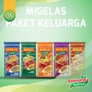 MIGELAS Protevit Mi Instan Paket Keluarga (Isi 6 x 30g)