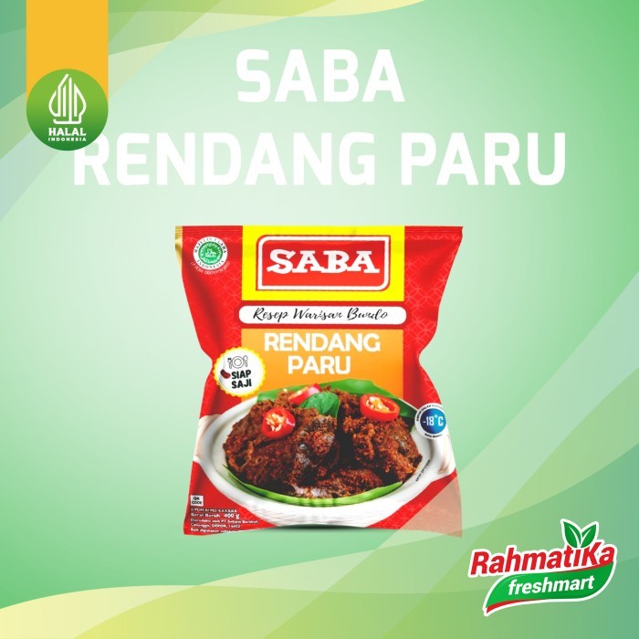 SABA Rendang Paru Instan 350 gr