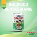 Indofood Tiga Sapi Krimer Kental Manis 490 gram