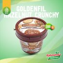 Goldenfil Hazelnut Crunchy / Selai Hazelnut 350 gram