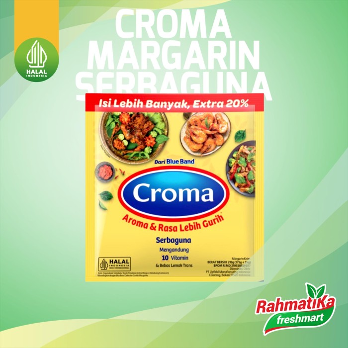 Croma Margarin Serbaguna 210 gr