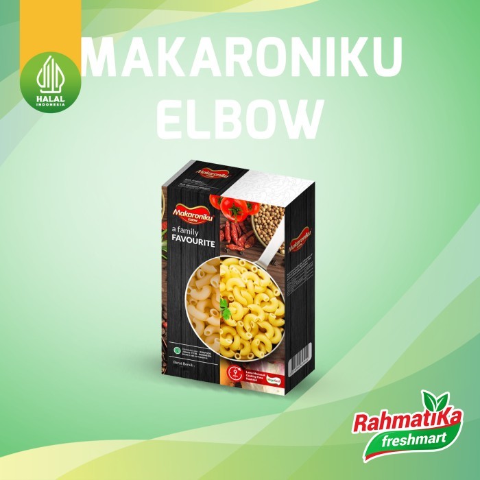 Makaroniku Egafood Makaroni Elbow 400 gr