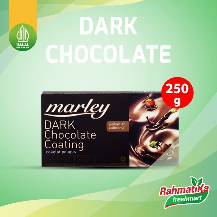 Diamond Marley Cokelat Pelapis Dark Chocolate Coating 250 gram