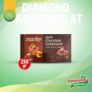 Diamond Marley Dark Chocolate Compound / Cokelat Pelapis 250 gr