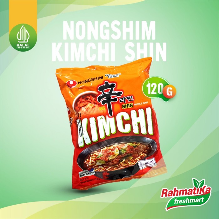 Nongshim Shin Kimchi / Shin Noodle Soup 120 gram