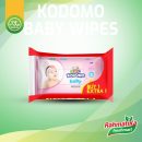 Kodomo Baby Wipes 10'S (Pink)