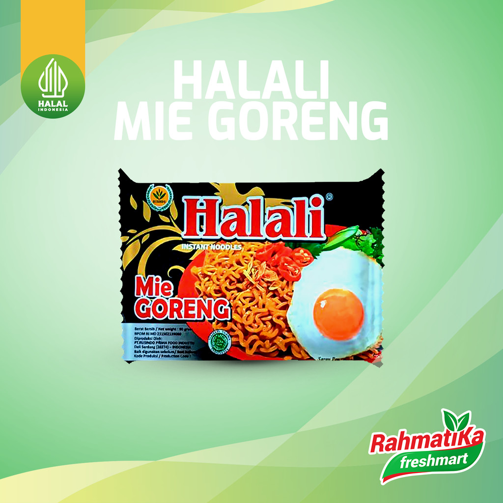 Halali Mi Instan Goreng 1 Pcs