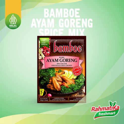 Bamboe Ayam Goreng Spice Mix / Bamboe Bumbu Ayam Goreng Spice Mix 33 gram