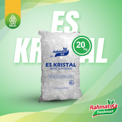 Es Batu Kristal 20 Kg (Rahmatika Ice)