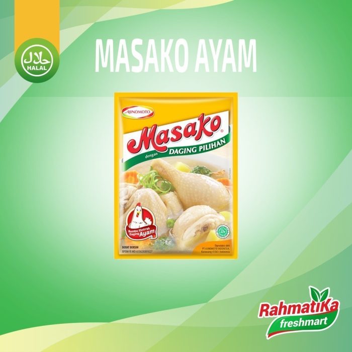 Masako Ayam / Bumbu Ekstrak Daging Ayam 8,5gram (Bumbu Dapur)