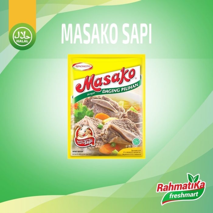 Masako Sapi / Bumbu Ekstrak Daging Sapi 8,5gram (Bumbu Dapur)
