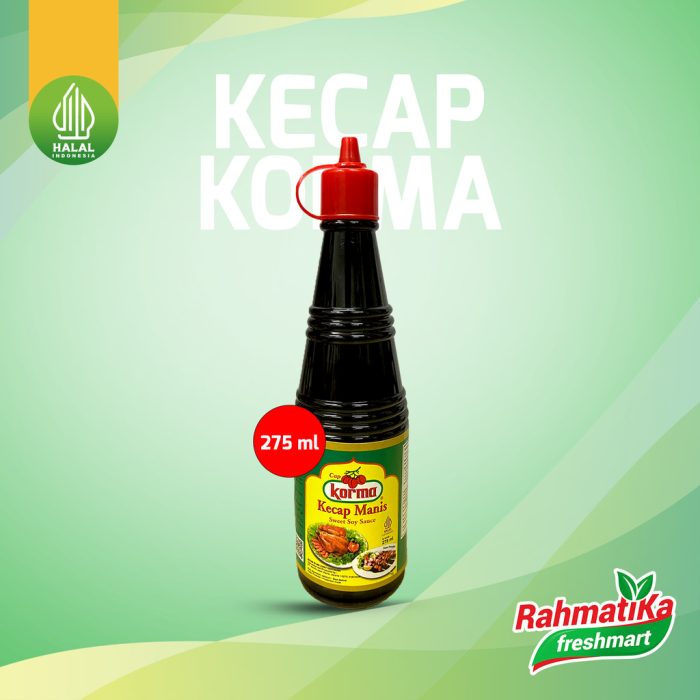 Kecap Cap Korma / Kecap Manis Cap Korma 275 ml