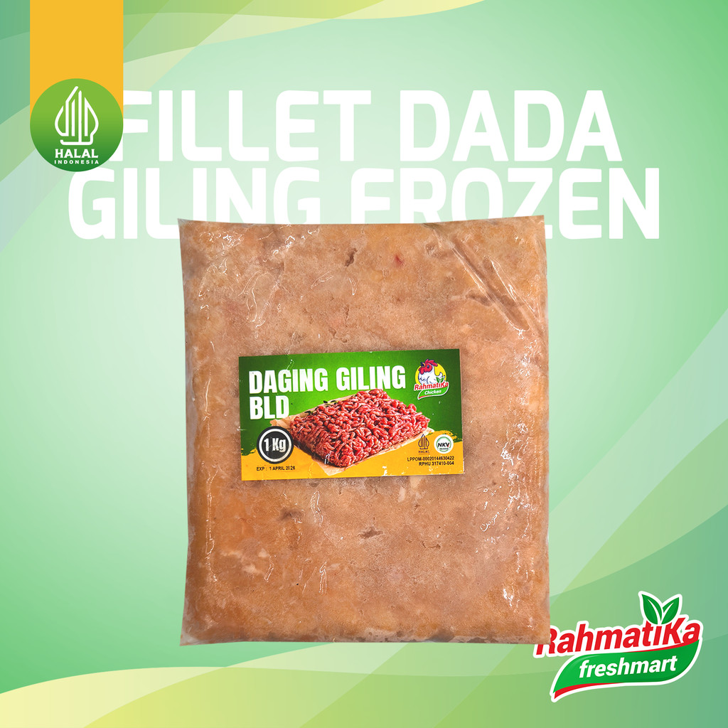 Boneless Dada Giling Frozen / Fillet Dada Giling 1 Kg (Frozen)