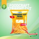 Foodcraft Straight Cut Fries / Kentang Irisan Beku 1 Kg